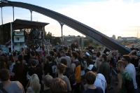 Fuckparade Berlin 2013 an der Modersohnbrücke