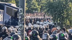 Welcome to Hell Demonstration in Hamburg