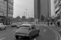 Kraftfahrzeuge / Autos in Düsseldorf, NRW, BRD, 60er Jahre