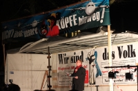Montagsdemonstration in Berlin-Friedrichshagen gegen die Müggelsee-Flugrouten, 21. November 2011