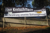 Proteste der Parkschützer und S21-Gegner in Stuttgart