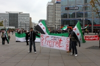 Assad-Gegner machen auf Pro-Assad-Demonstration mobil