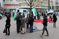Assad-Gegner machen auf Pro-Assad-Demonstration mobil