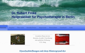 Webseite von Robert Finke
