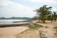 Der Strand von Busua (Ghana)