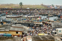 Hafen von Elmina (Ghana)