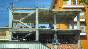 Baustelle in Albanien