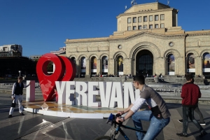 Unterwegs in Jerewan / 