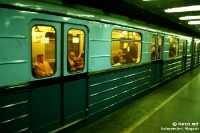 Metrostation in der ungarischen Hauptstadt Budapest
