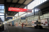 Der Stuttgarter Hauptbahnhof (bekannt durch das Bahnprojekt S21)