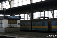 Bahnhof von Legnica (Powiat Legnicki, Polen)