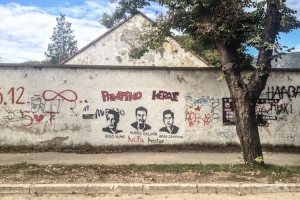 Graffiti in Mostar