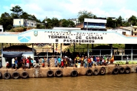 Mit dem Schiff den Amazonas hinauf von Brasilien nach Peru