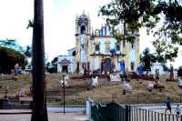 Kirche in der brasilianischen Stadt Olinda im Bundesstaat Pernambuco