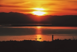 Sonnenuntergang in Thessaloniki