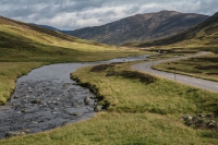 Fluß Dee in Schottland