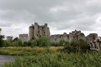 Die Burganlage Talbot Castle in Irland