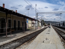 Bahnhof von Dimitrovgrad (Serbien)