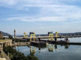 Derdap 2 Staudamm an der Donau