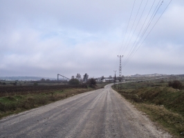 Straße von Edirne nach Lalapasa und Kayali