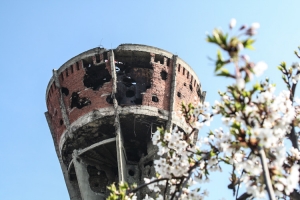 Wasserturm in Vukovar (Kroatien)