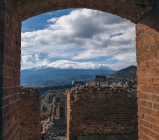 Taormina auf Sizilien