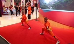 Vorführung der Shaolin-Mönche