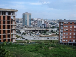 Blick auf Pristina / Prishtina