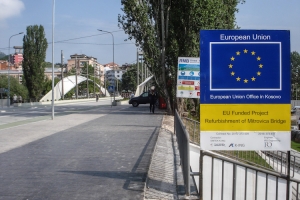 Brücke in Mitrovica