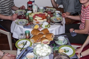 Frühstück in Havanna