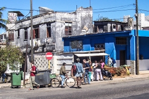 Obststand in Havanna