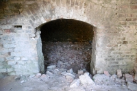 Kellergewölbe einer Kriegsruine in Küstrin