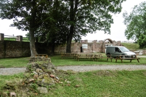 Ruinen an der Festung Küstrin