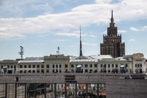 Bahnhof / Innenstadt von Riga
