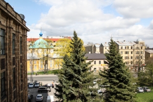 Blick aus der Akademie der Wissenschaften in Riga