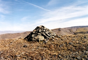 Wandern in mongolischen Bergen