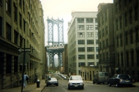 Die Manhattan Bridge in Brooklyn / New York (1993)