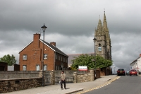 Kathedrale in der Stadt Omagh im County Tyrone in Nordirland