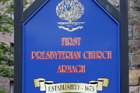 First Presbyterian Church in der nordirischen Stadt Armagh, Nordirland