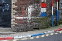 Britische Farben in Derry / Londonderry