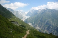 Auf dem Weg zum Aletschgletscher