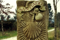 Stadtgrenze von Santiago de Compostela