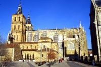 Kathedrale in der spanischen Stadt Astorga