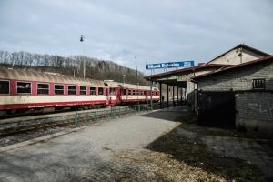 Bahnhof von Mladá Boleslav