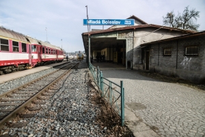 Bahnhof von Mladá Boleslav
