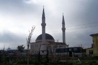 Moschee in der türkischen Kleinstadt Lalapasa in der Provinz Edirne