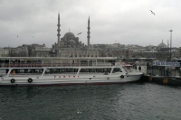 Auf dem Bosporus in Istanbul