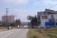 Ortseingangsschild der türkischen Provinzstadt Kirklareli