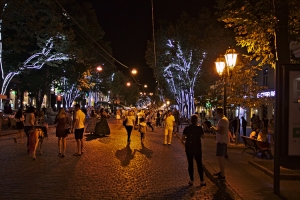 Abendspaziergang in Odessa