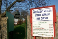 Vasfüggöny Muzeum in Ungarn, privates Freilandmuseum Eiserner Vorhang mit Grenzanlagen